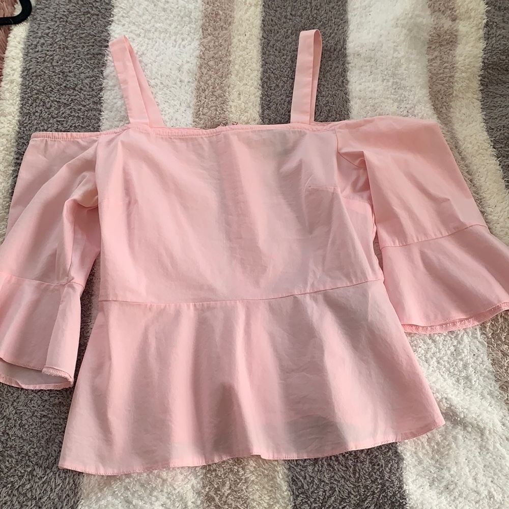 Pink blouse
